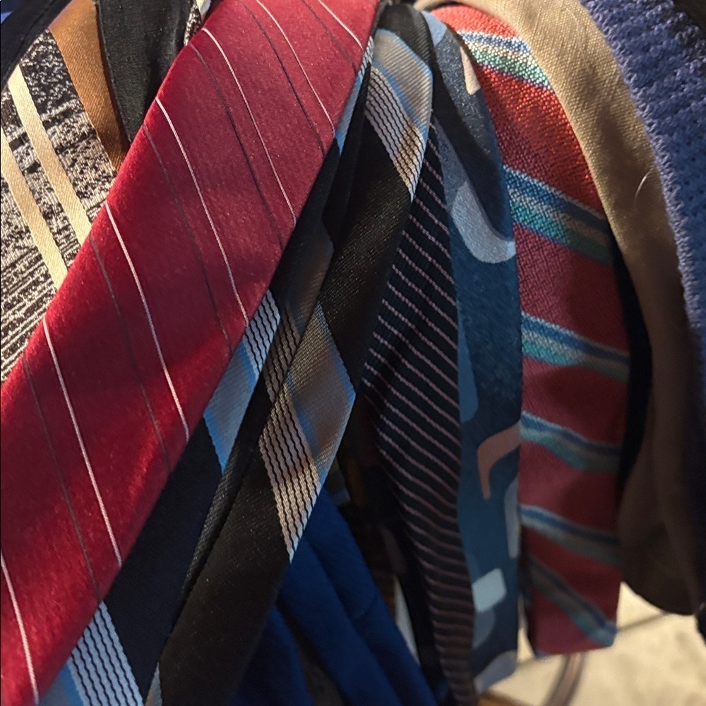 30 Vintage Men’s Neckties Excellent Condition 50s 60s 70s Retro Dress Ties - Picture 6 of 17